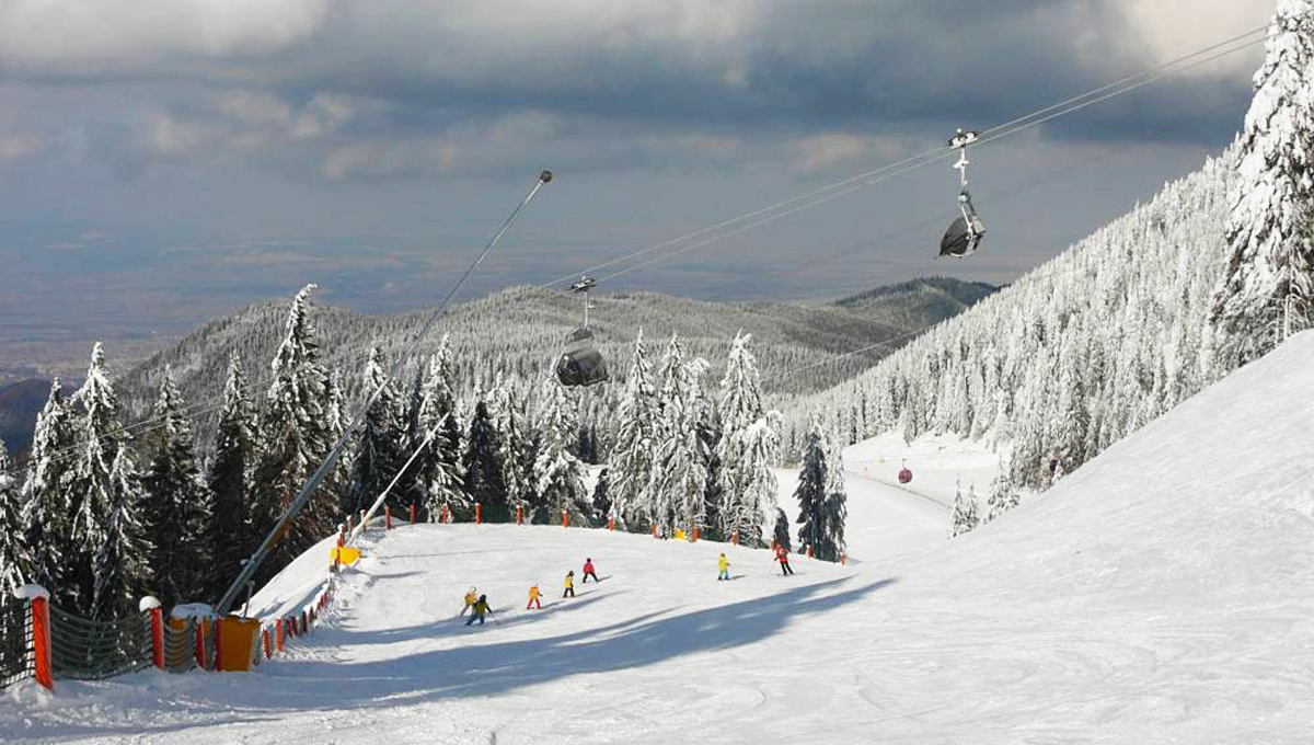Private and Group Ski lessons in the Postavaru Massif.